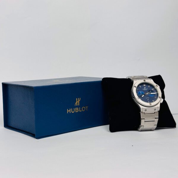 Luxury, Precision, HUBLOT Classic Blue Analog Dial - Image 2