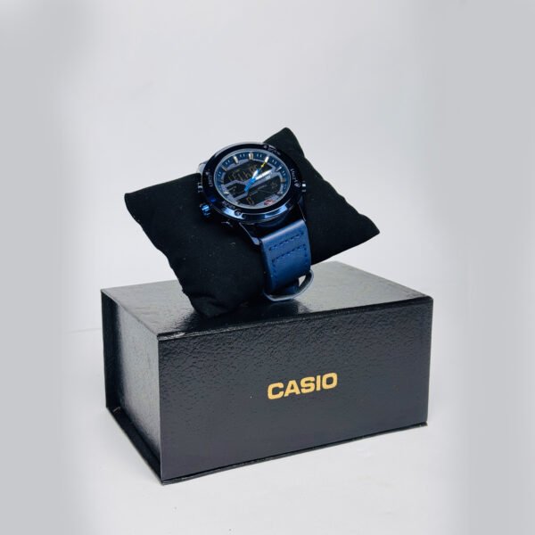 Luxury and Modern Design – CASIO Edifice Blue 48mm - Image 2