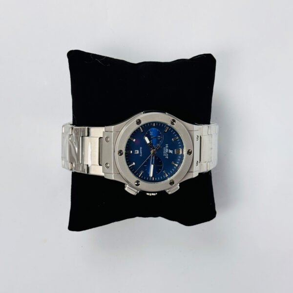 Luxury, Precision, HUBLOT Classic Blue Analog Dial - Image 4